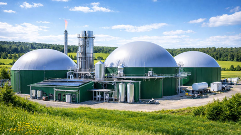 Usine de Biogaz Usine de BIOGAZ