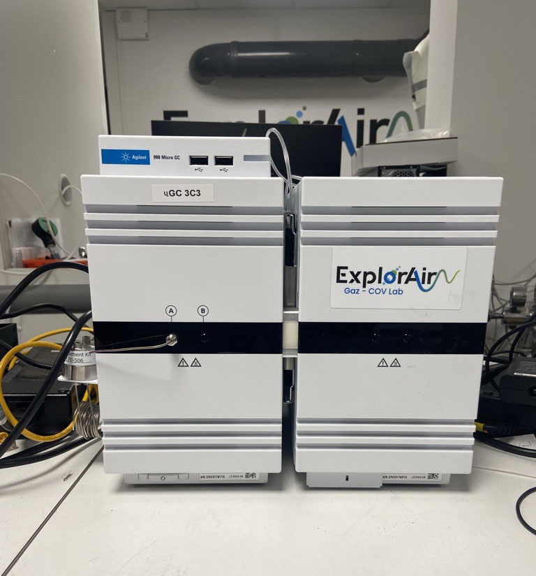 analyseur mobile de gaz µGC/TCD