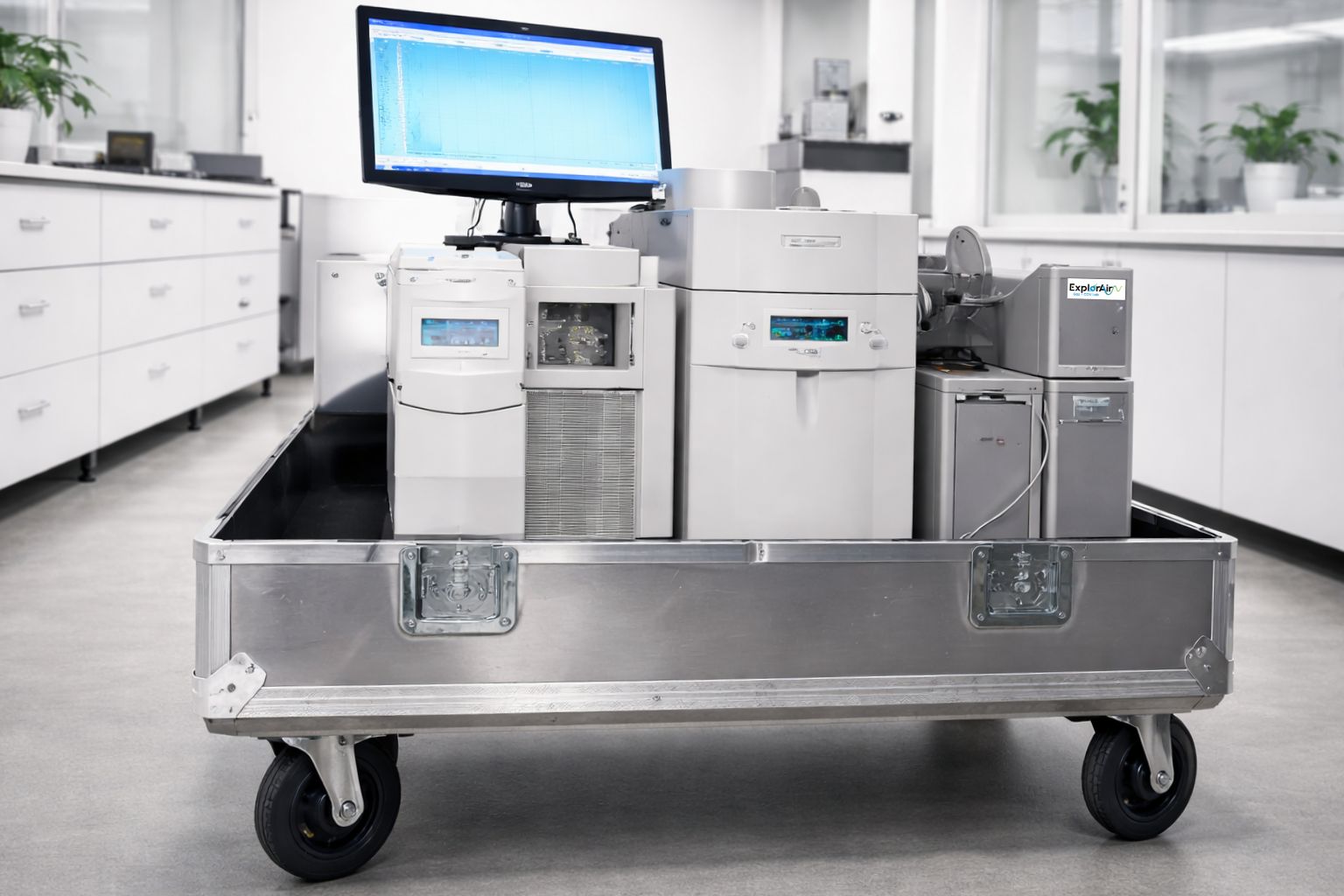 TD-GC/MS laboratoire mobile